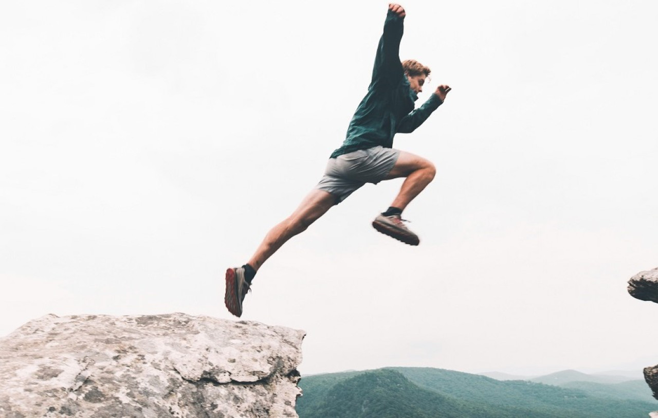 Valentía, riesgo. Foto: Unsplash.