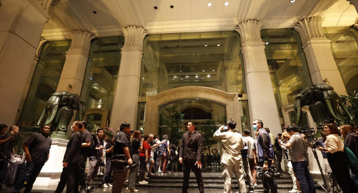 Seis personas fueron encontradas muertas en el hotel Grand Hyatt Erawan en Bangkok, Tailandia. Foto: EFE.