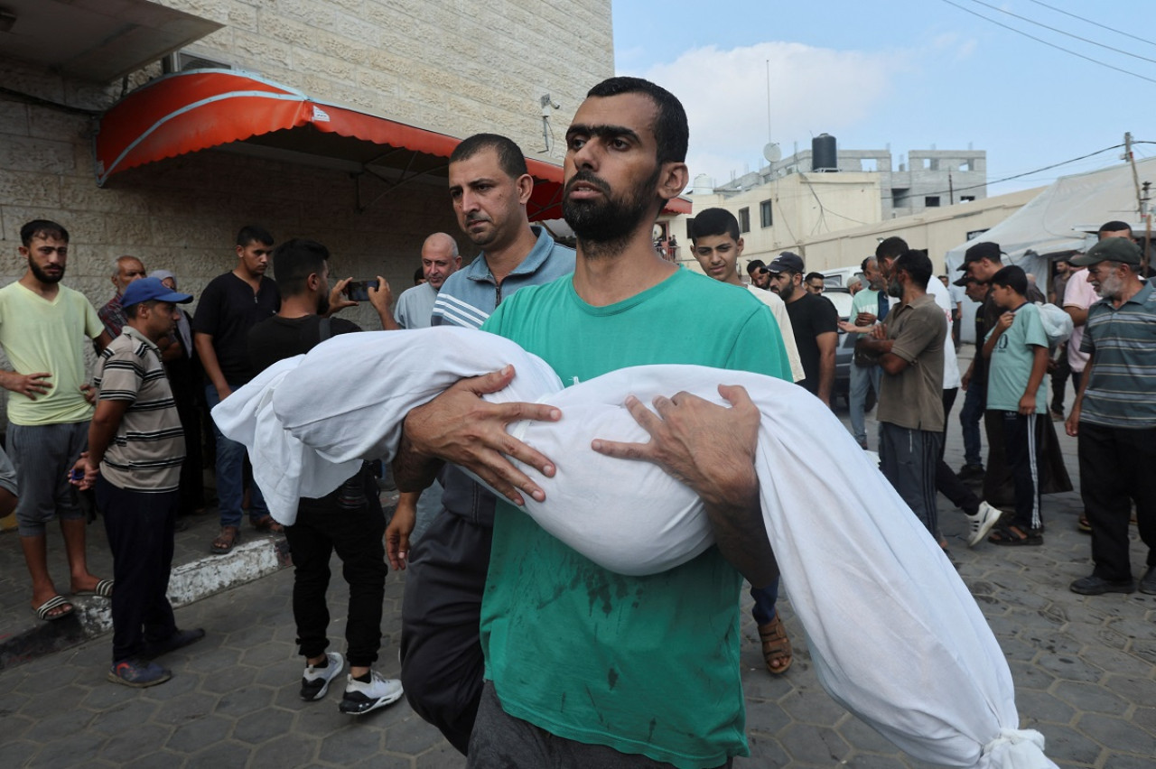 Ataques de Israel a zonas humanitarias de Gaza. Foto: Reuters.