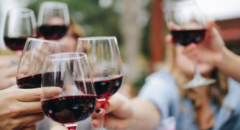 Vino, bebida alcohólica, vid. Foto: Unsplash