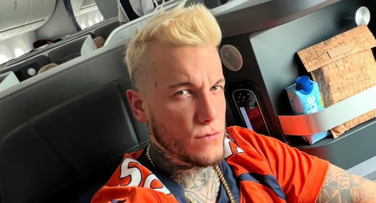 Alex Caniggia. Foto: Instagram.