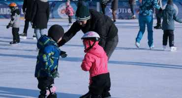 Patinaje sobre hielo. Foto: Unsplash.