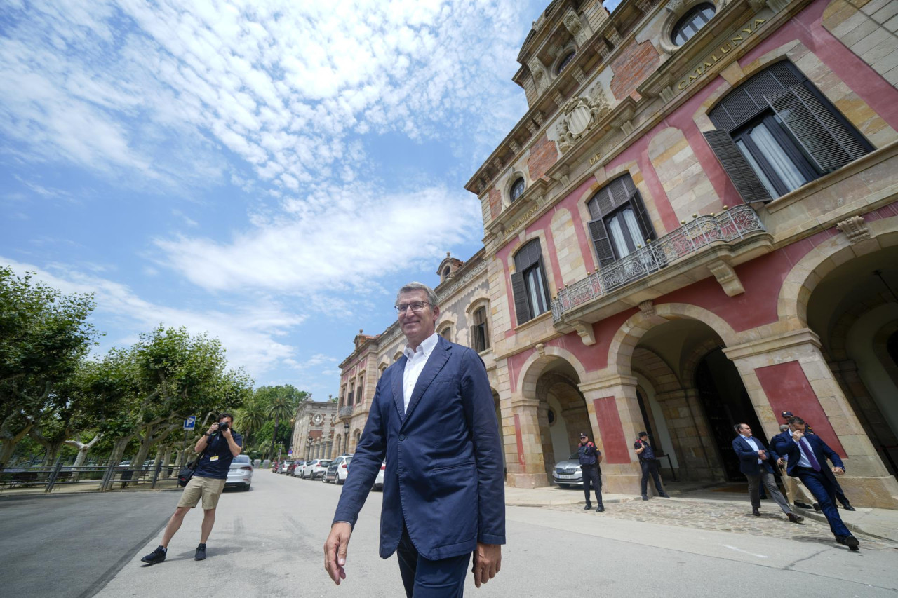 Alberto Núñez Feijóo, líder del Partido Popular. Foto: EFE.