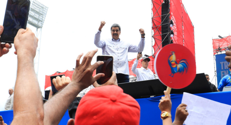 Nicolás Maduro, presidente de Venezuela. Foto: EFE.