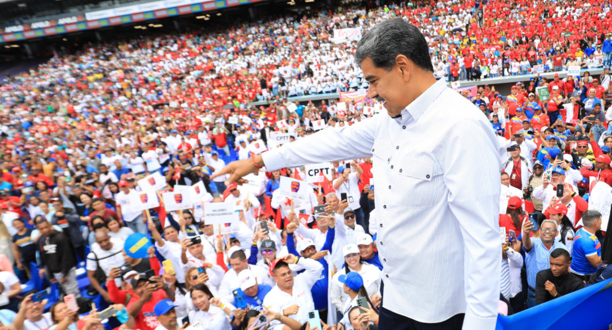 Nicolás Maduro, presidente de Venezuela. Foto: EFE.