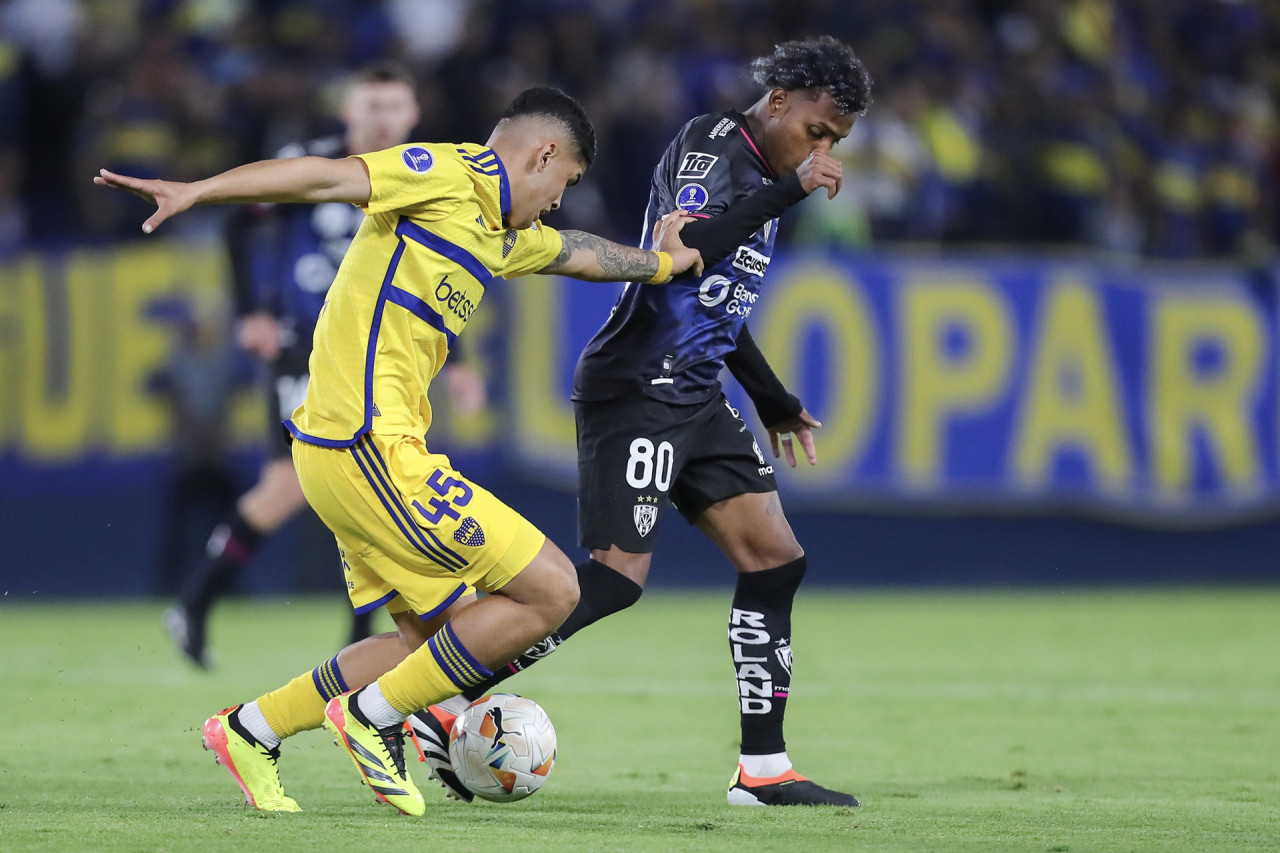 Boca Juniors empató con Independiente del Valle. EFE