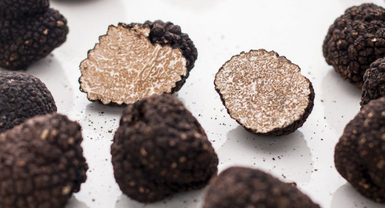 Trufas negras. Foto: X