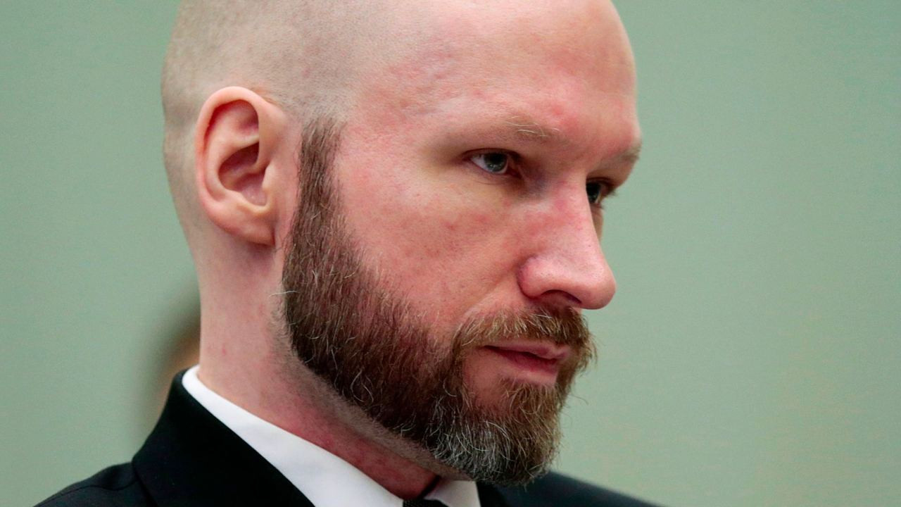 Anders Breivik, el neonazi noruego terrorista de Utoya y Oslo. Foto X.