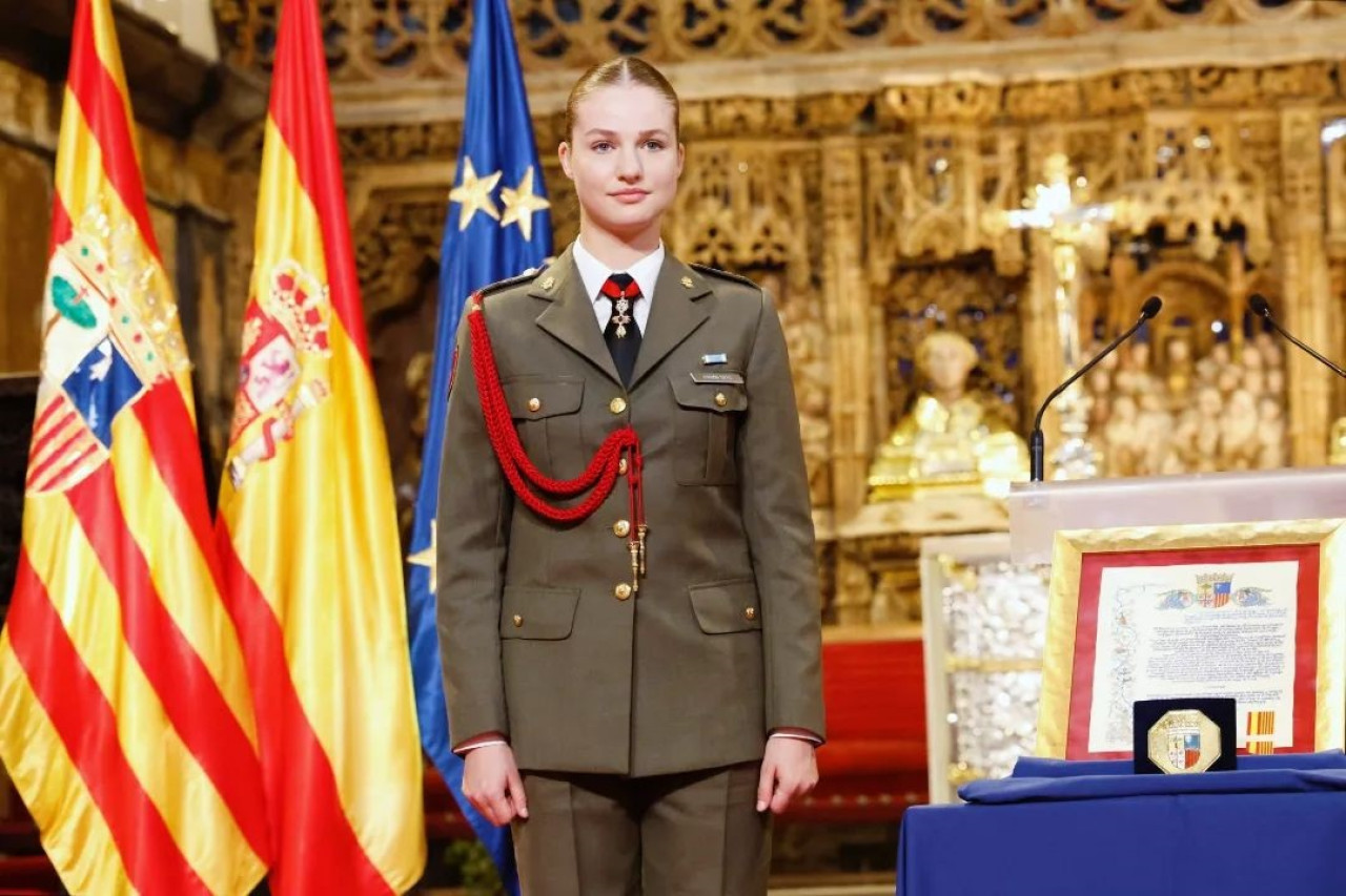 Leonor, princesa de España. Foto: Instagram