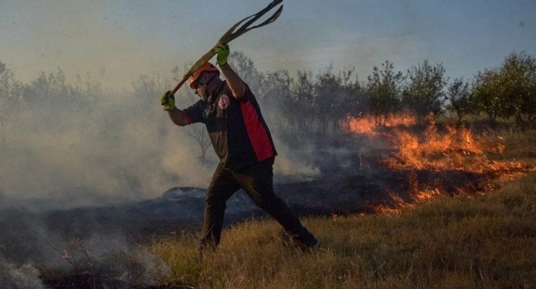 Incendio en Córdoba: Fuente: NA