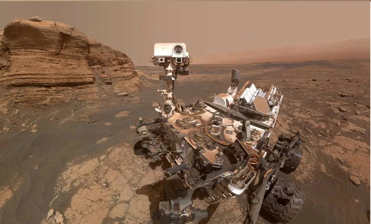 El rover "Curiosity", el vehículo de la NASA que explora Marte. Foto: NASA