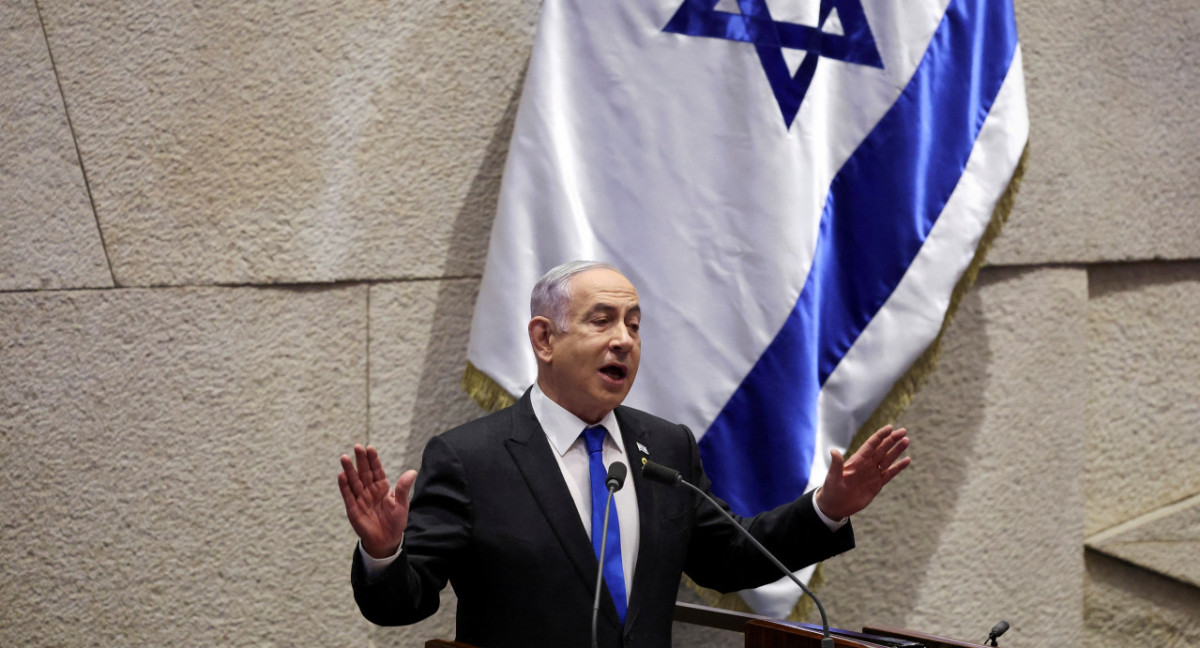 Benjamín Netanyahu, primer ministro de Israel. Foto: Reuters