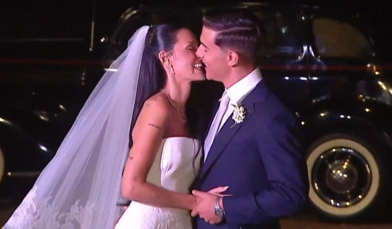 La boda de Oriana Sabatini y Paulo Dybala. Fuente:X