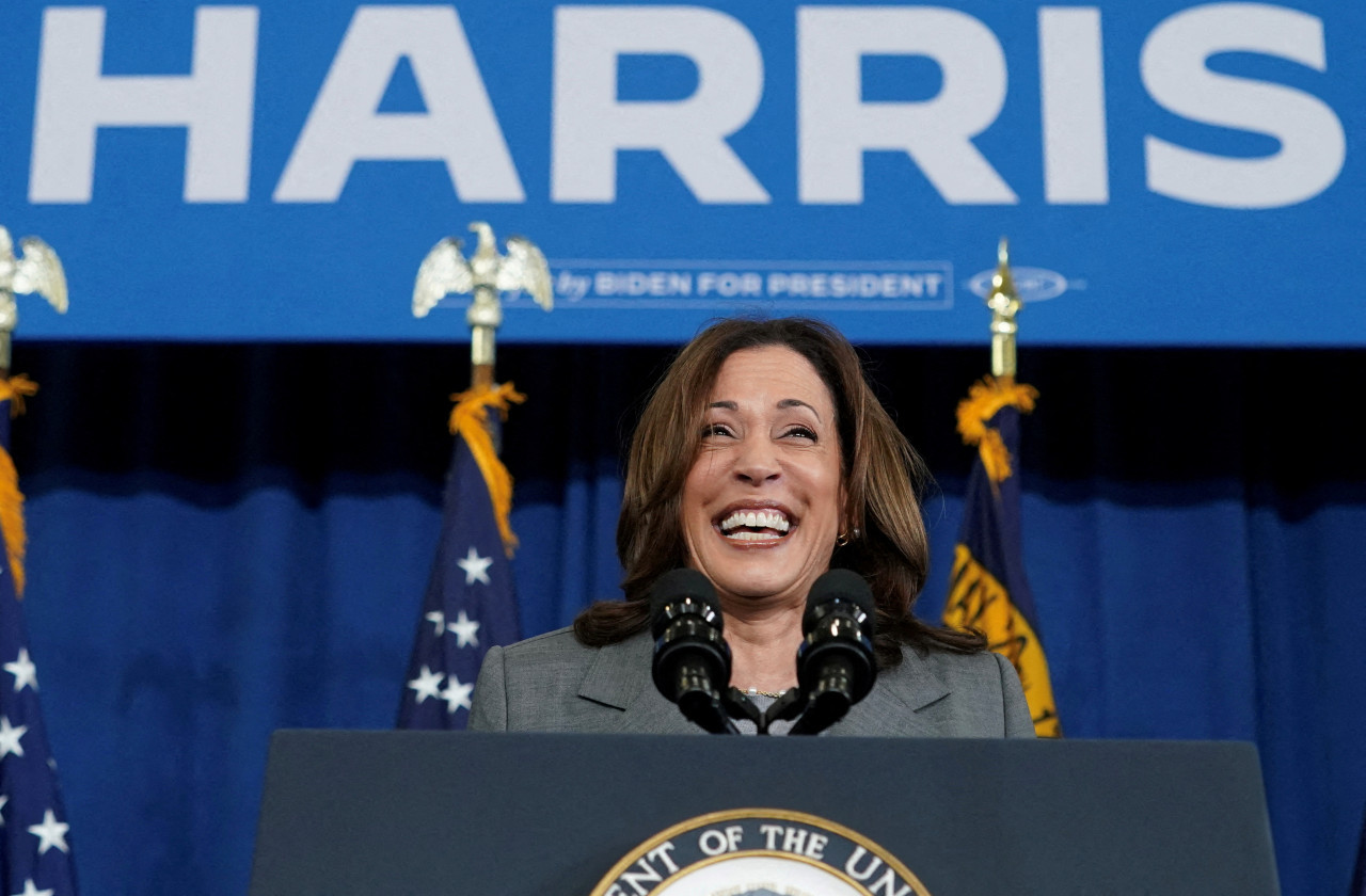 Kamala Harris y Joe Biden. Foto: Reuters