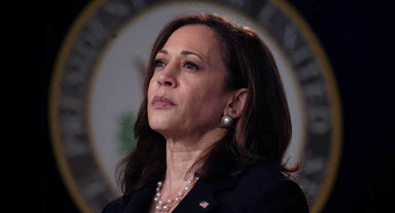 Kamala Harris, vicepresidente de Estados Unidos. Foto: Reuters.