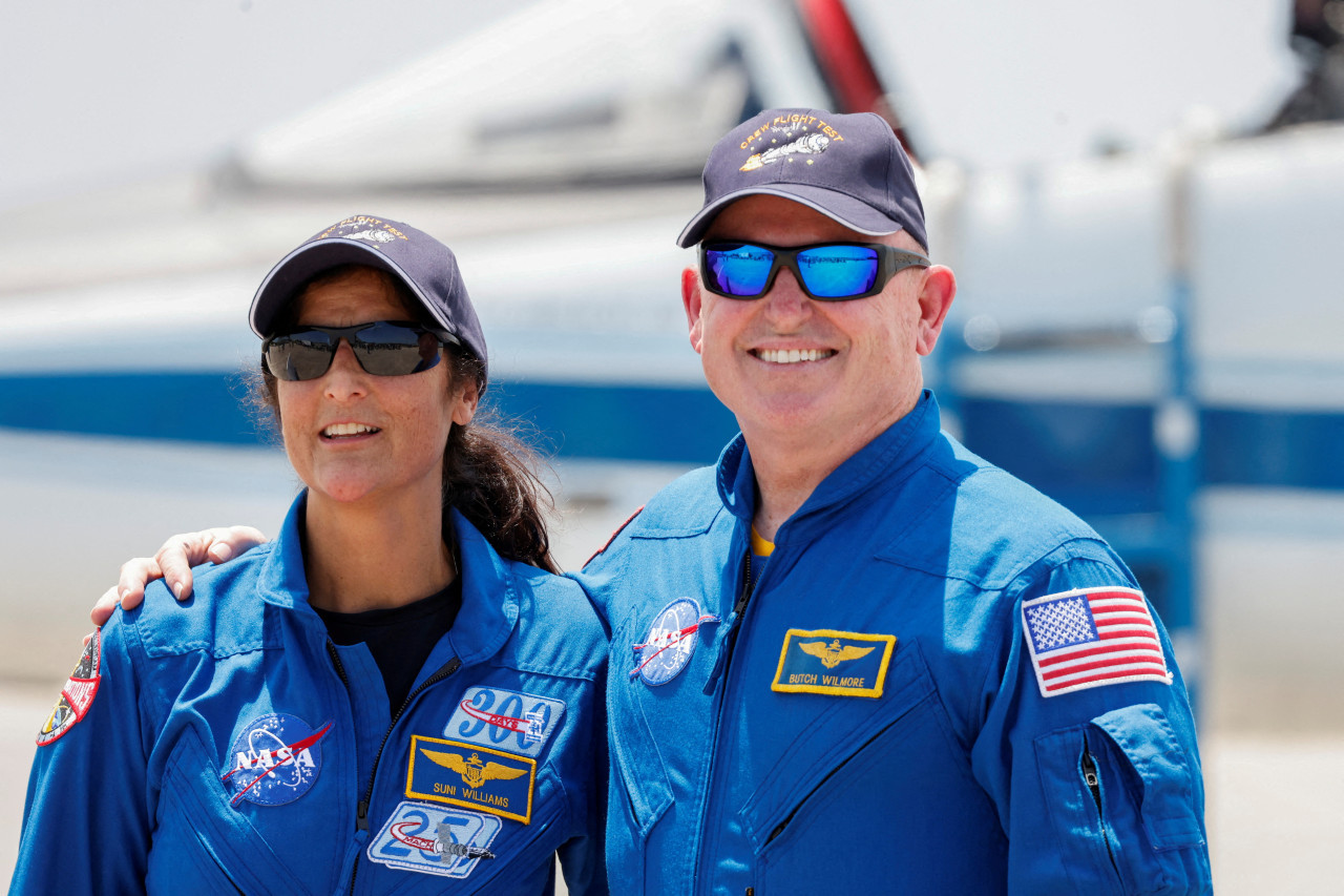 Astronautas de la NASA. Foto: Reuters.