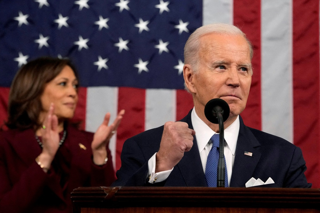 Joe Biden y Kamala Harris. Foto: Reuters.