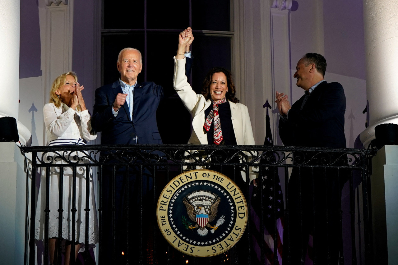 Joe Biden y Kamala Harris. Foto: Reuters