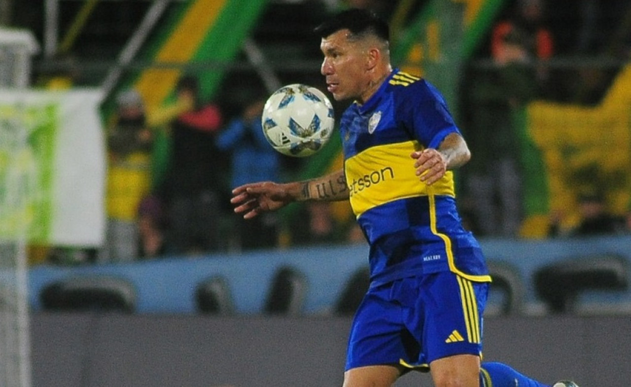 Gary Medel; Boca Juniors. Foto: X.