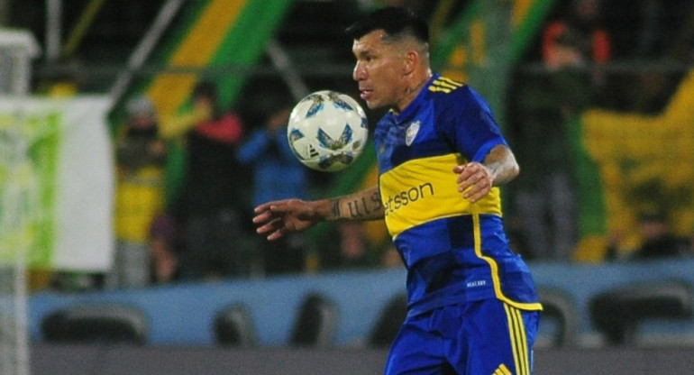 Gary Medel; Boca Juniors. Foto: X.