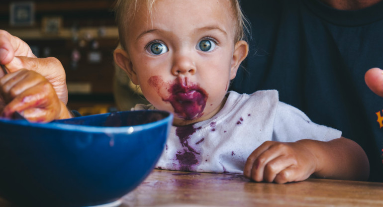 Alimentación; niños. Foto: Unsplash