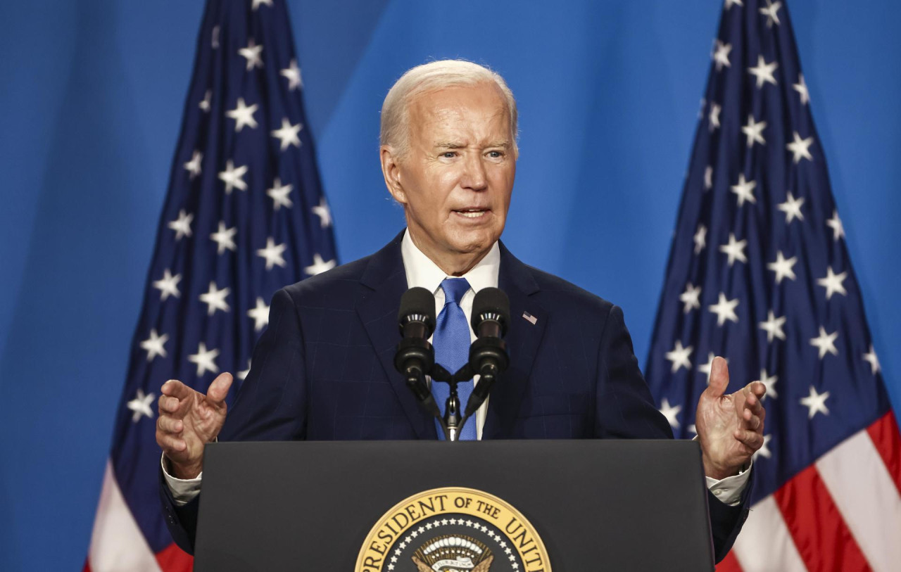 Joe Biden, presidente de Estados Unidos. Foto: EFE.