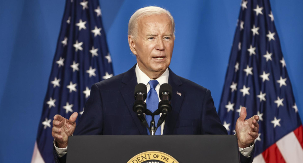 Joe Biden, presidente de Estados Unidos. Foto: EFE.