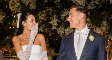 Las fotos del casamiento de Oriana Sabatini y Paulo Dybala. Foto Instagram.