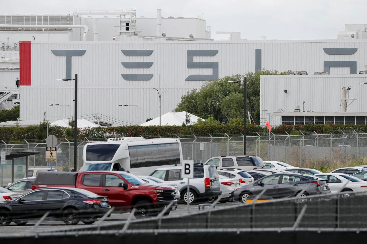 Planta de Tesla en México. Foto: EFE