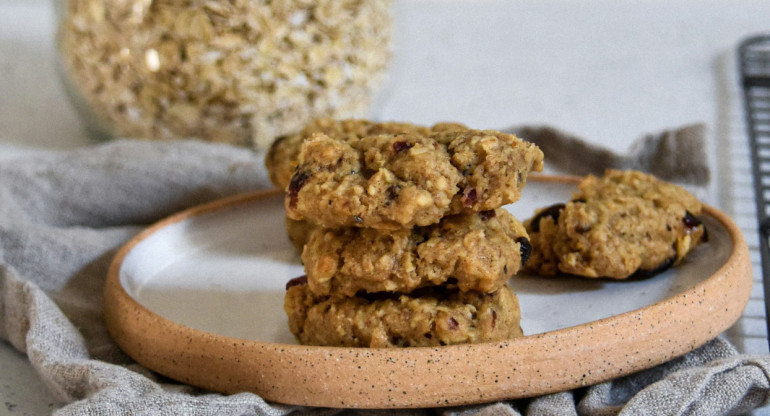 Galletitas de avena. Foto: Unsplash