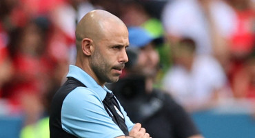 Javier Mascherano en los Juegos Olímpicos de París 2024. Foto: REUTERS.