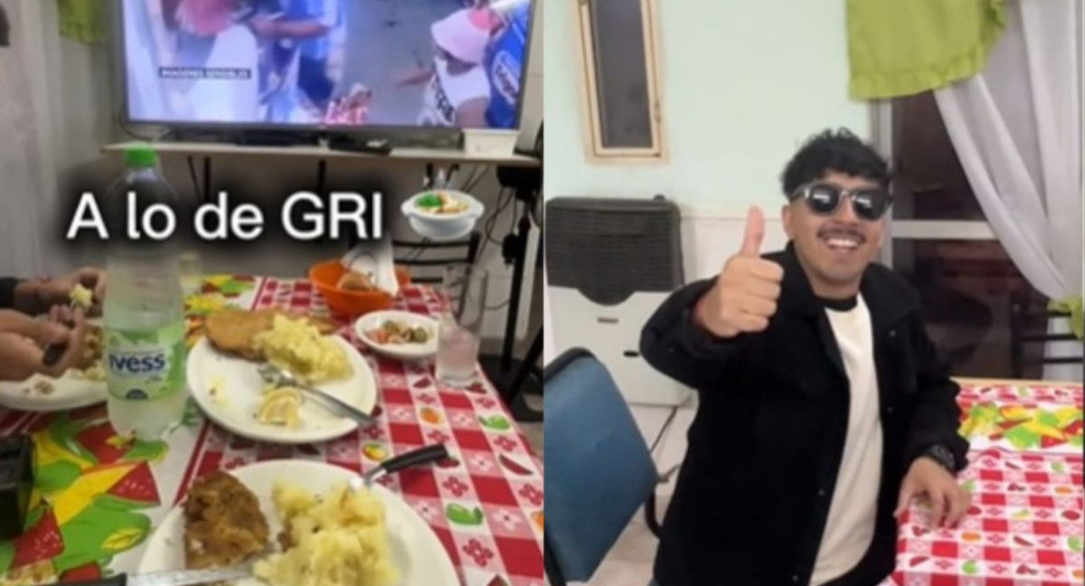 Lo de Gri, el restaurante que sirve comida casera. Foto: TikTok.