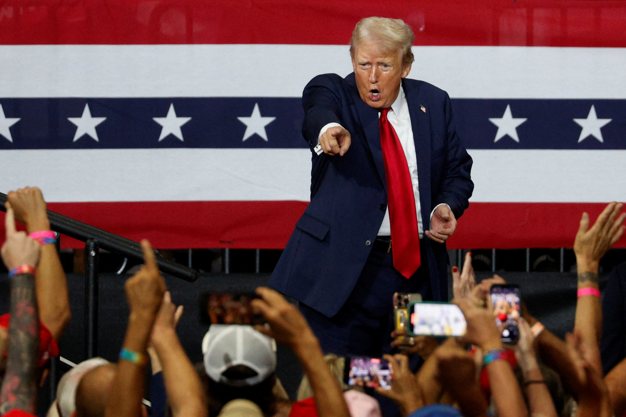 Donald Trump, candidato a presidente de Estados Unidos. Foto: Reuters.