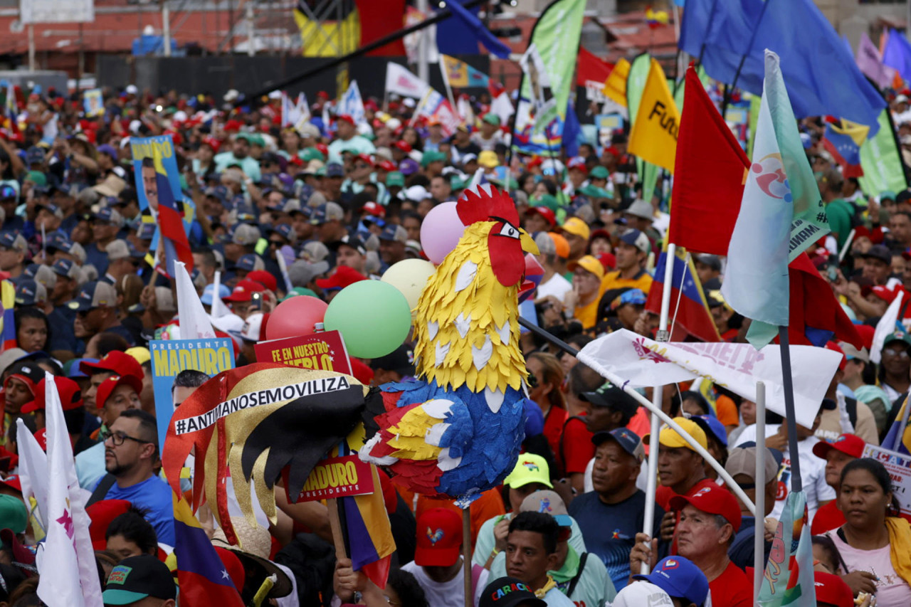 Elecciones en Venezuela. Foto: EFE