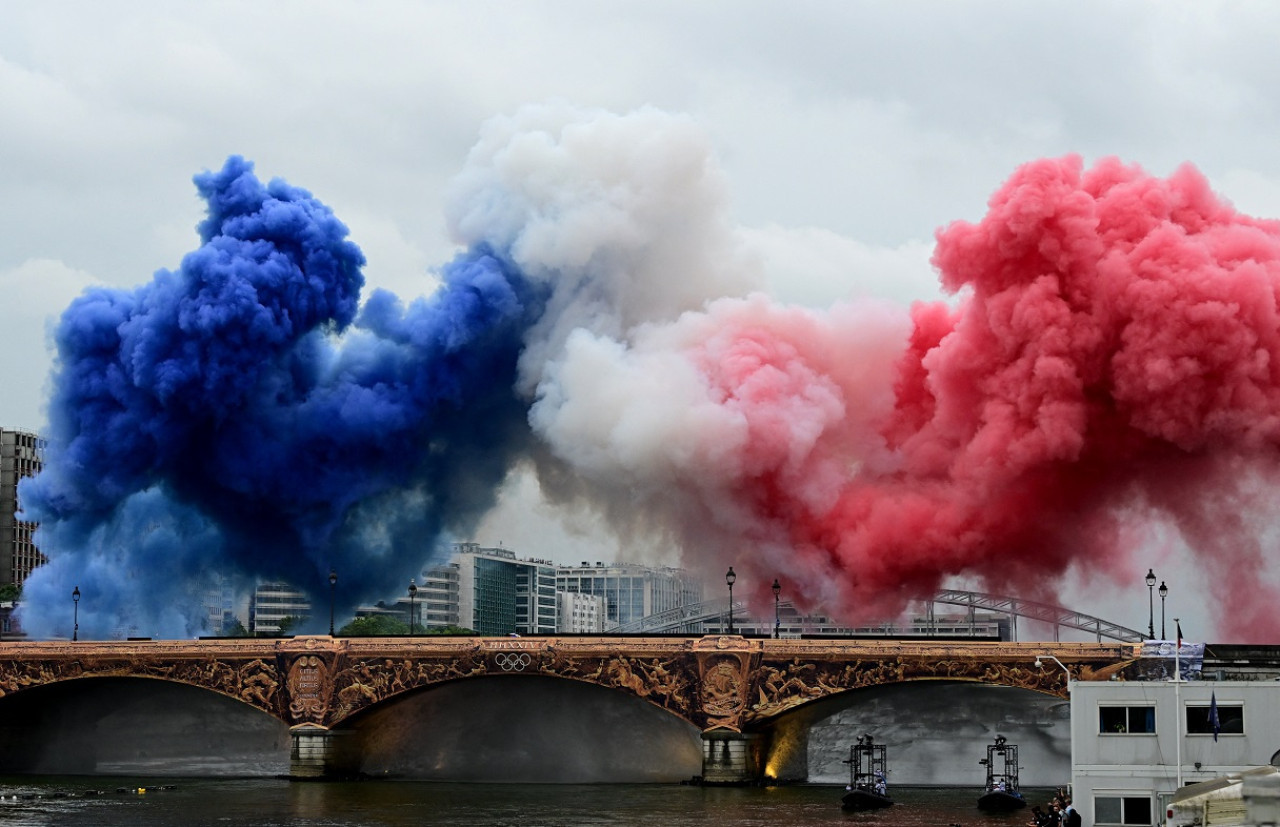 Ceremonia de apertura de los Juegos Olímpicos. Foto Reuters