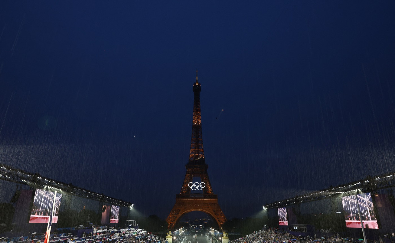 Ceremonia de apertura de los Juegos Olímpicos. Foto Reuters