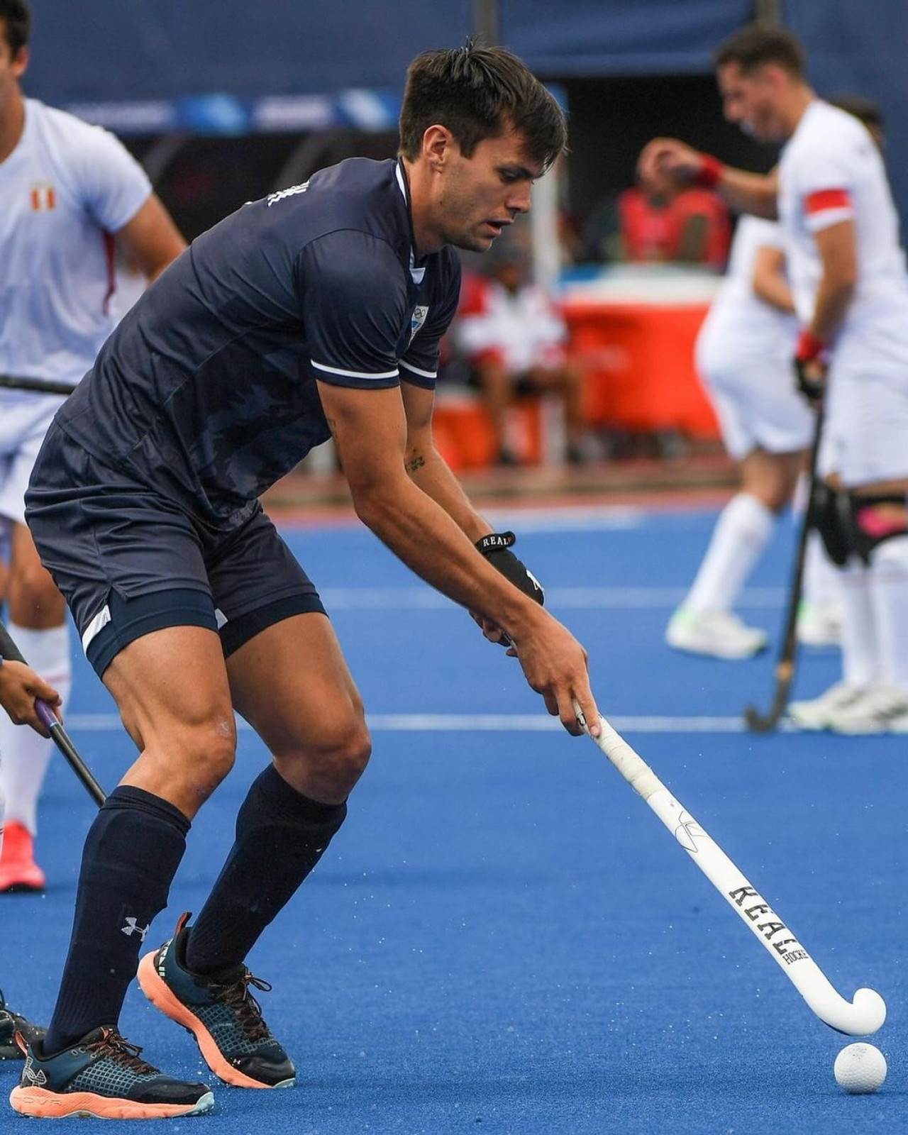 Nicolás Keenan, jugador de la Selección Argentina de hockey. Foto Instagram.