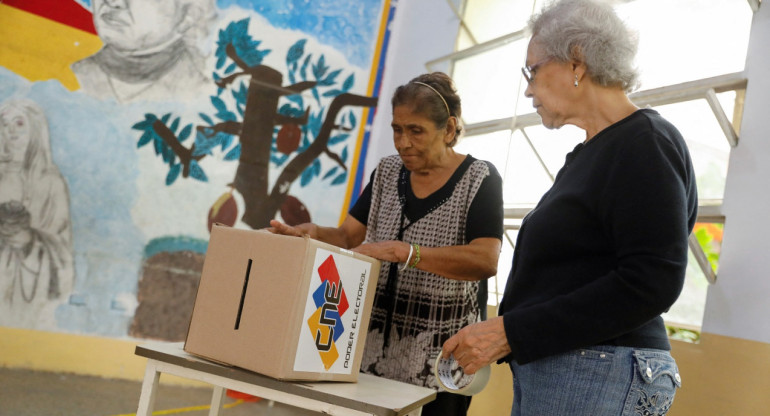 Elecciones en Venezuela. Foto: Reuters