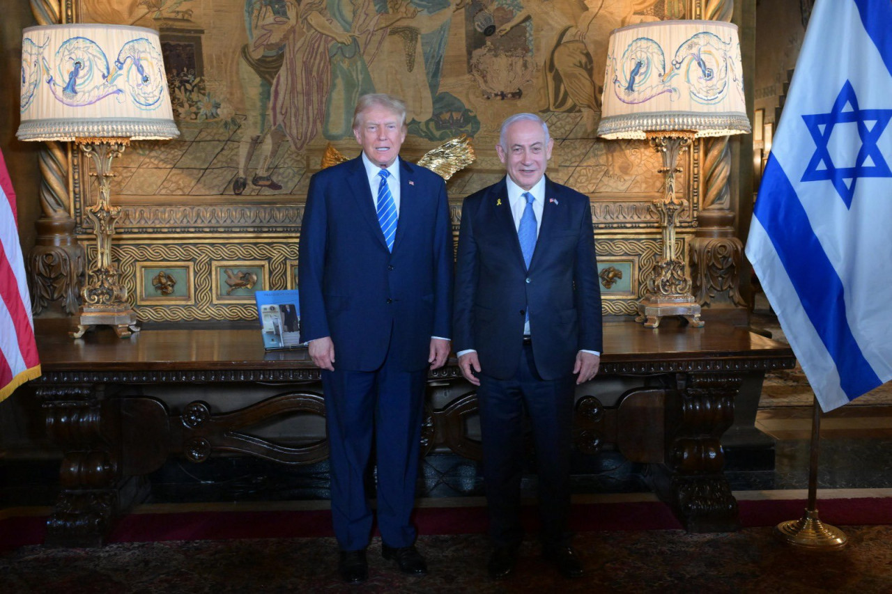 Donald Trump y Benjamín Netanyahu. Foto: X @netanyahu