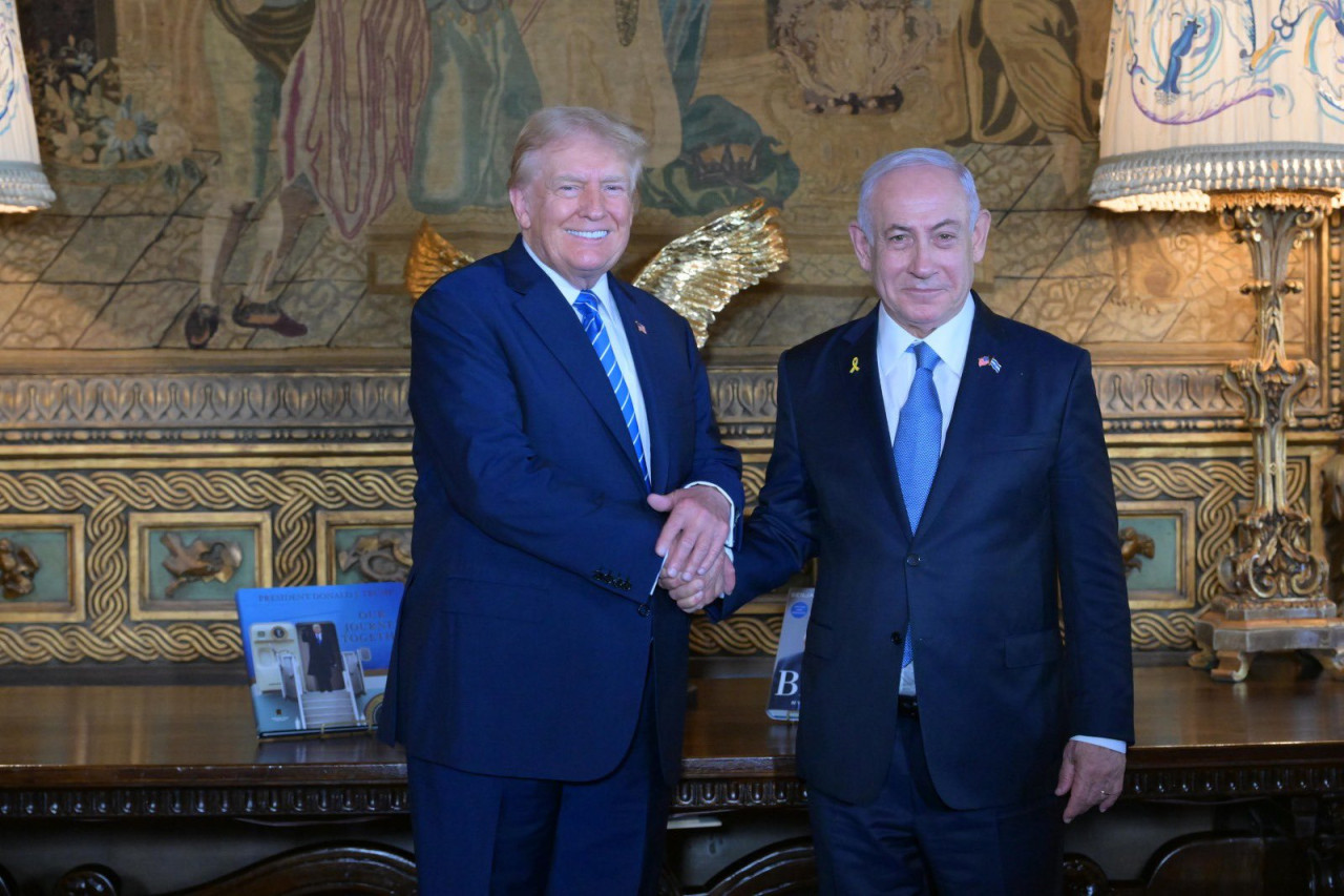 Donald Trump y Benjamín Netanyahu. Foto: X @netanyahu