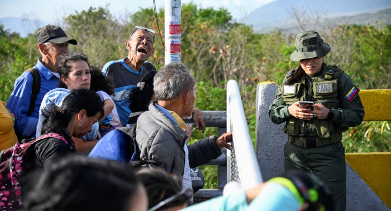 Elecciones en Venezuela; frontera con Colombia. Foto: Reuters.