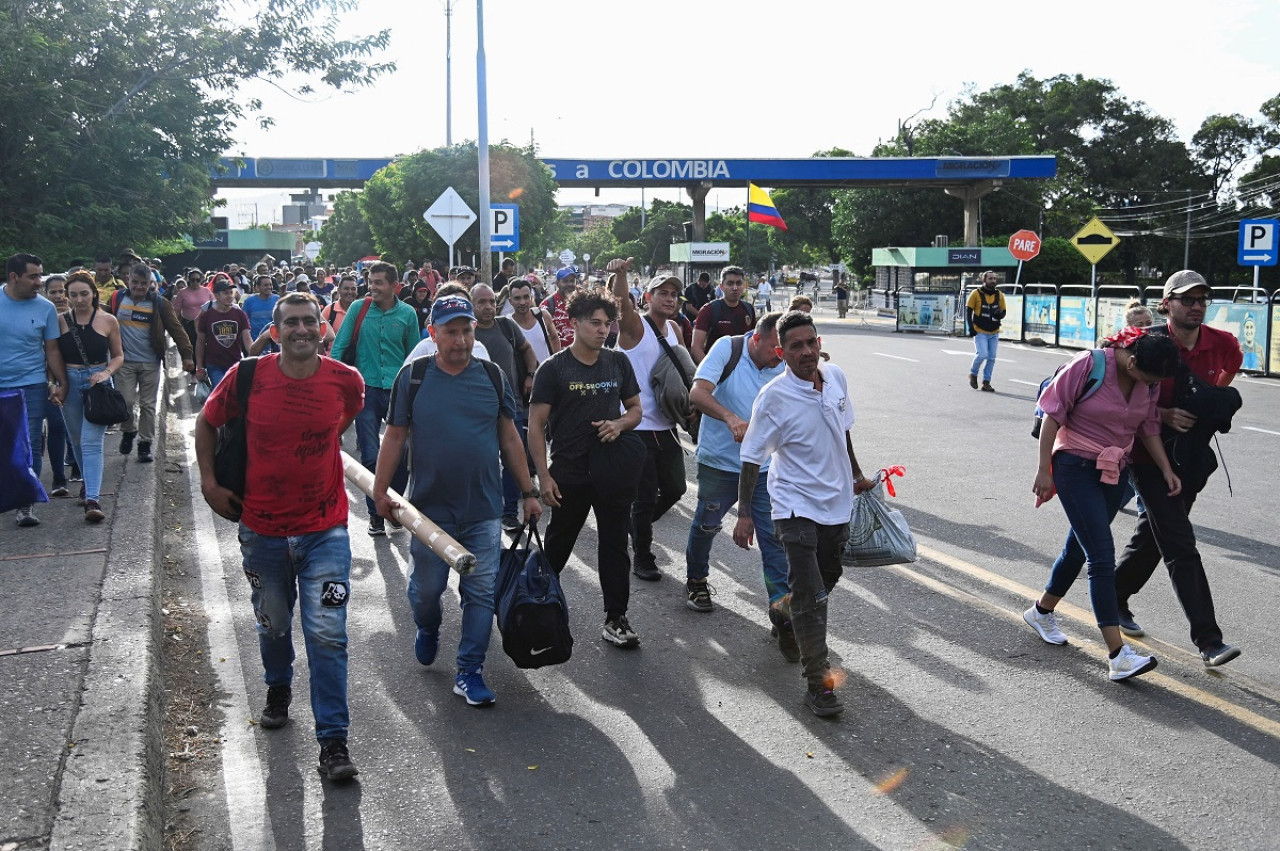 Elecciones en Venezuela; frontera con Colombia. Foto: Reuters.