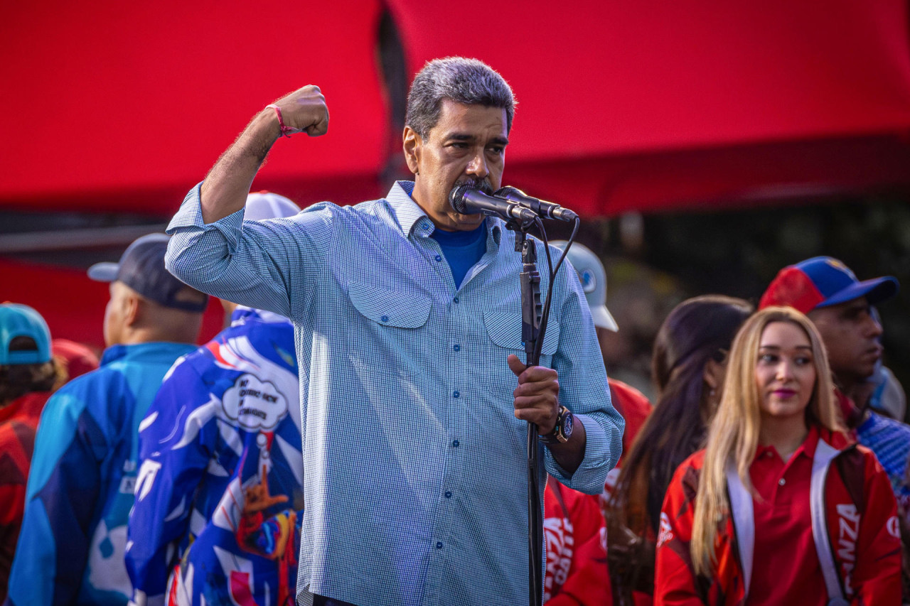 Nicolás Maduro, presidente de Venezuela. Foto: EFE.