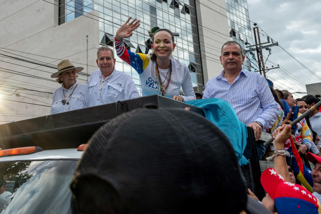 María Corina Machado. Foto: EFE.