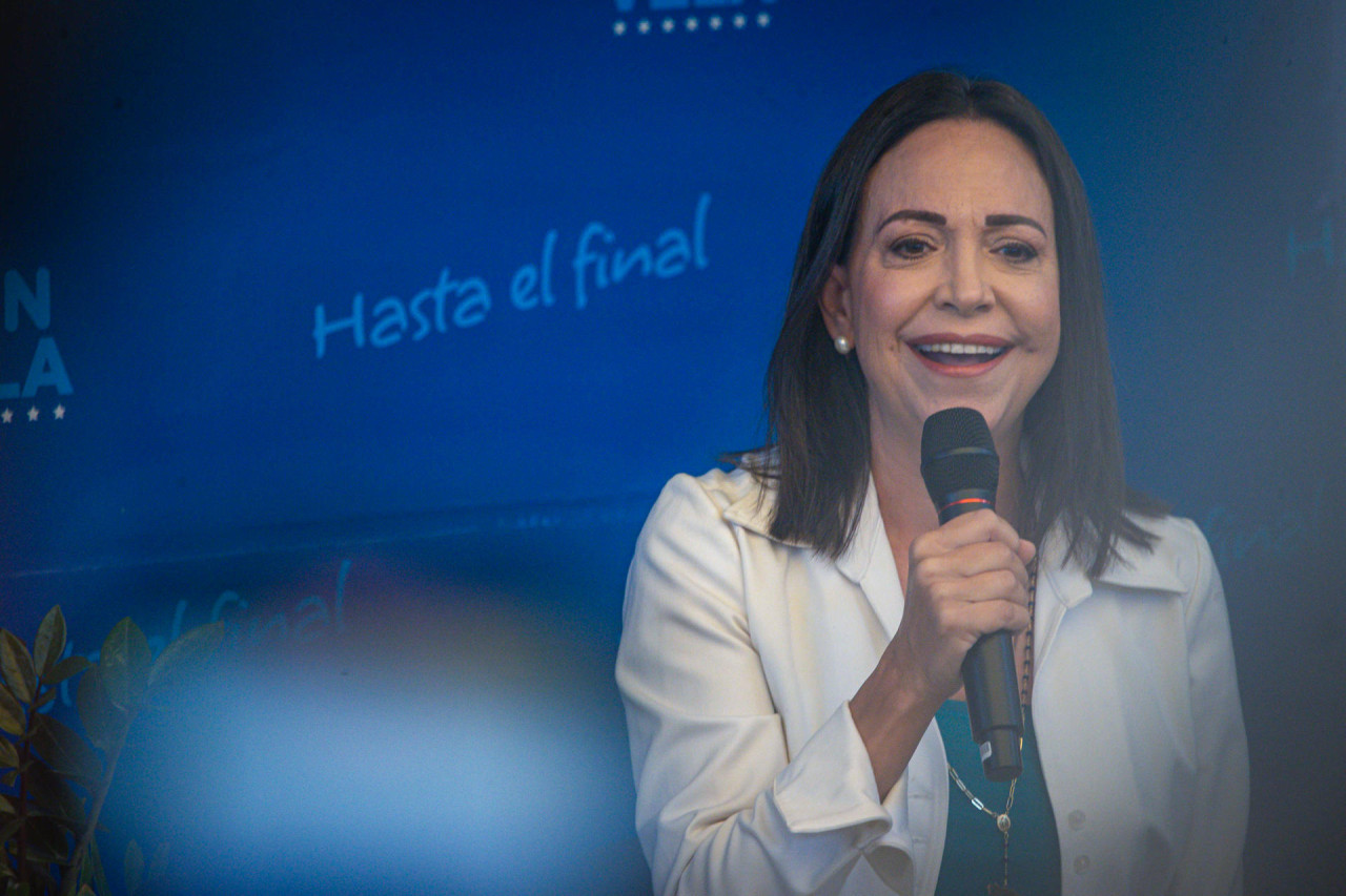 María Corina Machado. Foto: EFE.