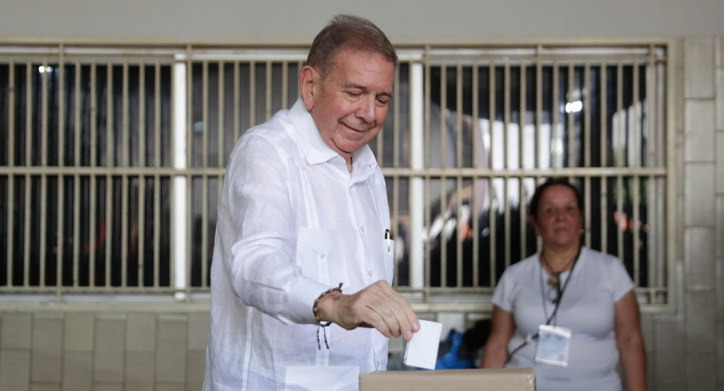 Edmundo González Urrutia, candidato presidencial de Venezuela. Foto: EFE.