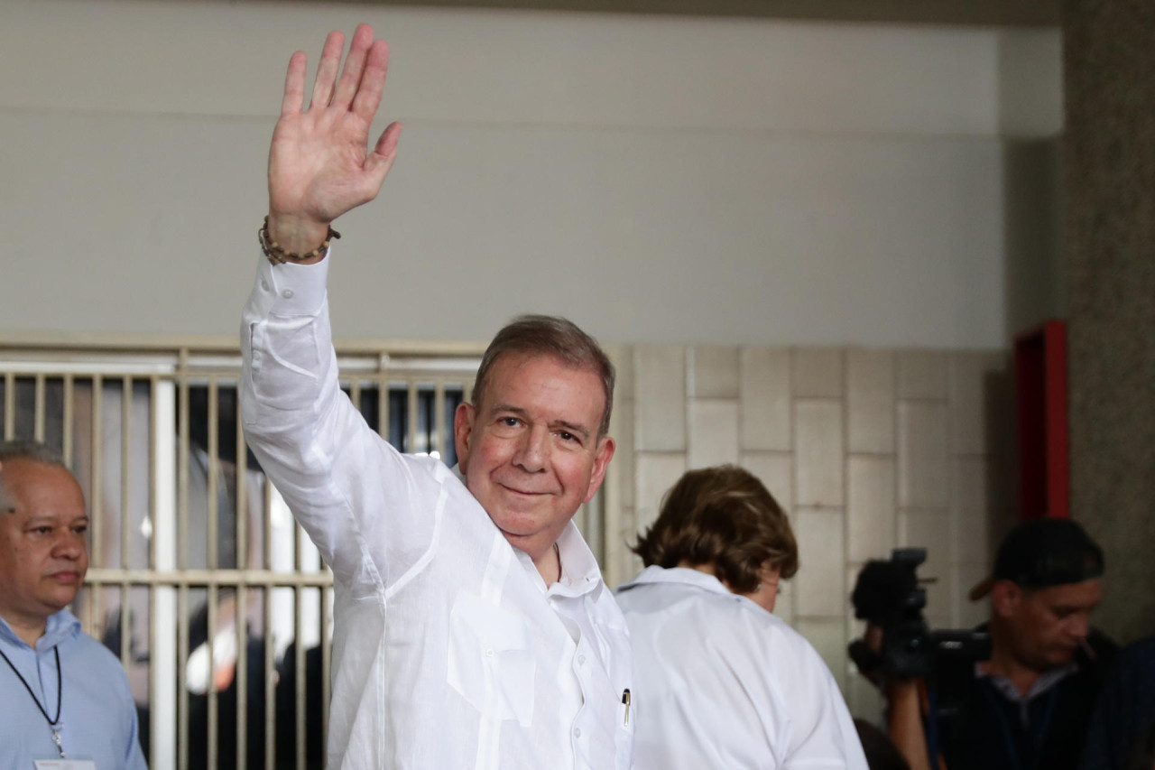 Edmundo González Urrutia, candidato presidencial de Venezuela. Foto: EFE.