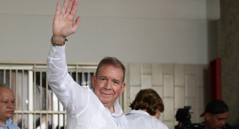 Edmundo González Urrutia, candidato presidencial de Venezuela. Foto: EFE.