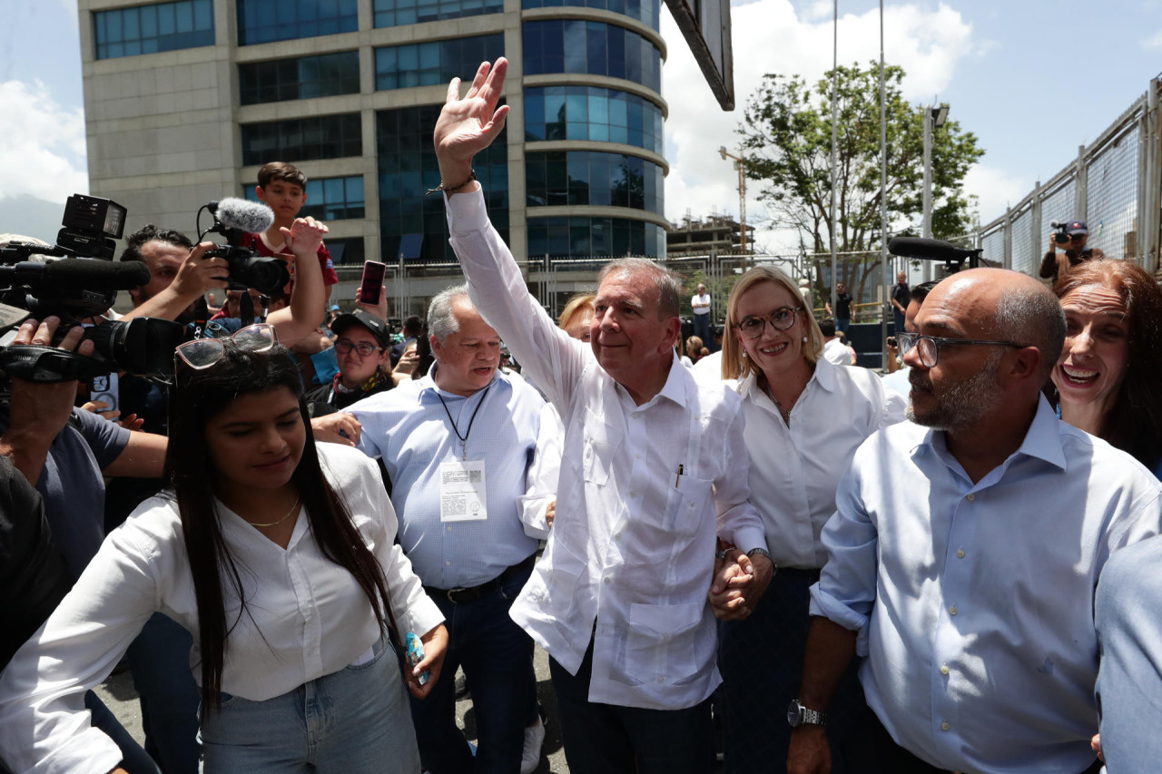 Edmundo González Urrutia, candidato presidencial de Venezuela. Foto: EFE.