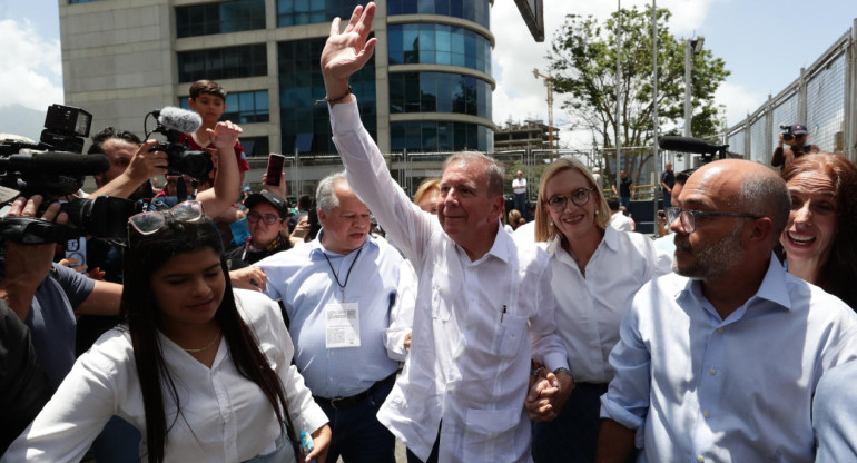 Edmundo González Urrutia, candidato presidencial de Venezuela. Foto: EFE.